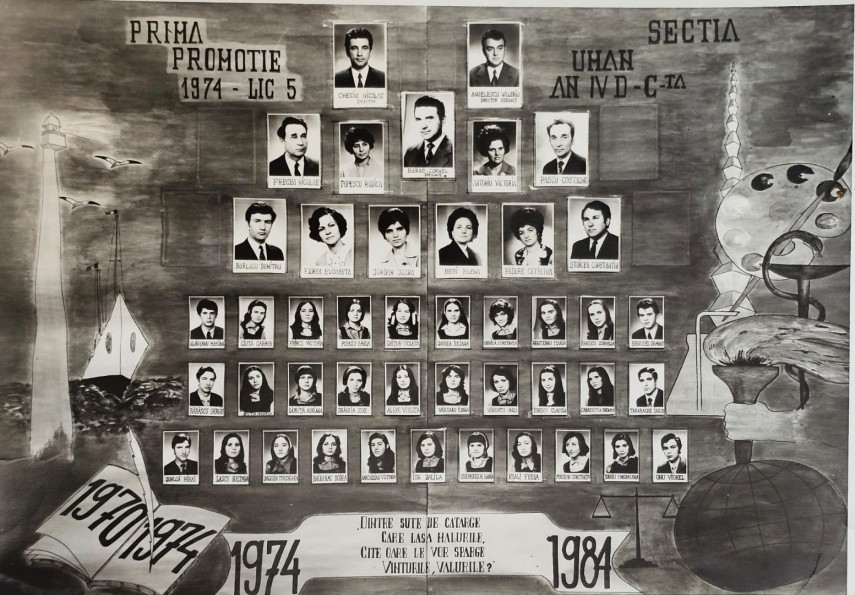 Generație cu mulți oameni de sport la revederea după 50 de ani