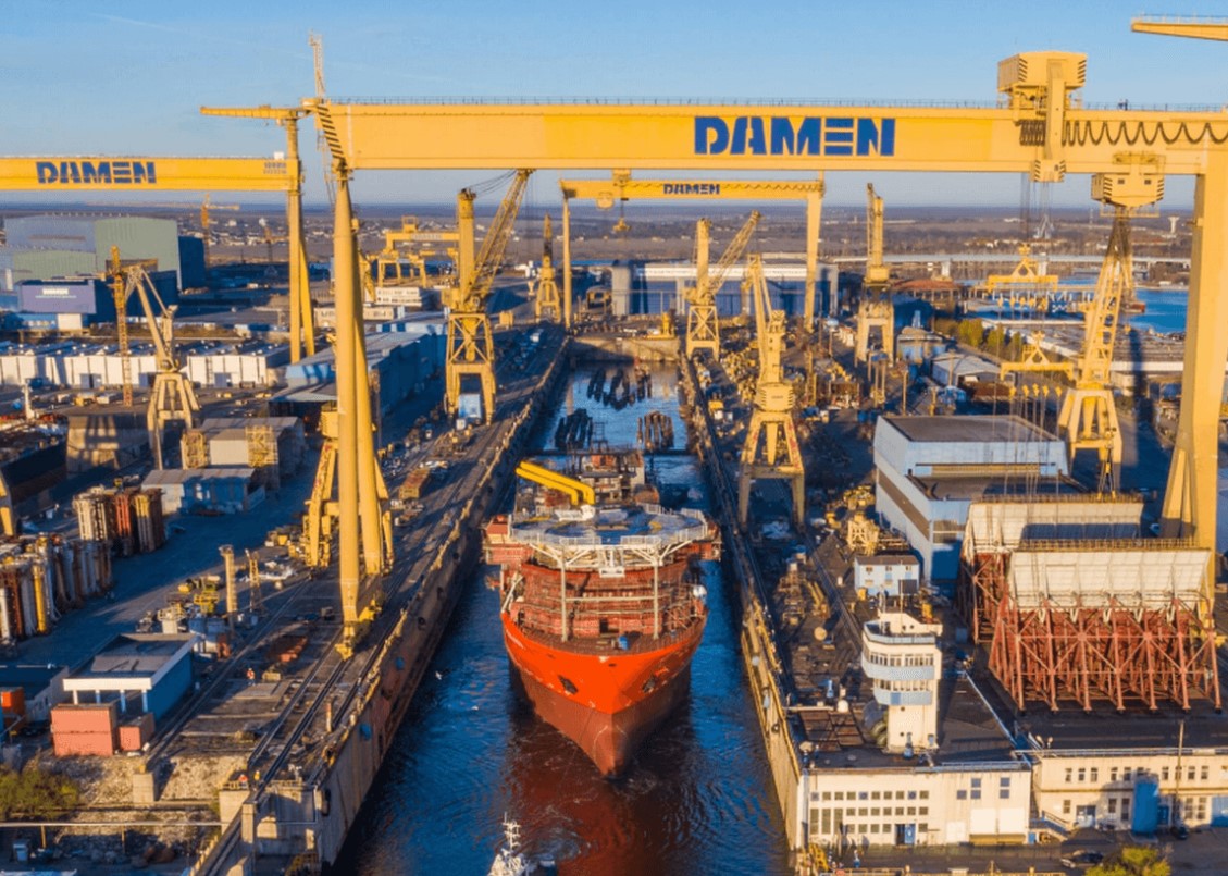 MANGALIA: Salariile pe luna iunie ale angajaţilor de la Şantierul naval Damen sunt bugetate. Şomajul tehnic, asigurat pentru cel puţin 4 luni