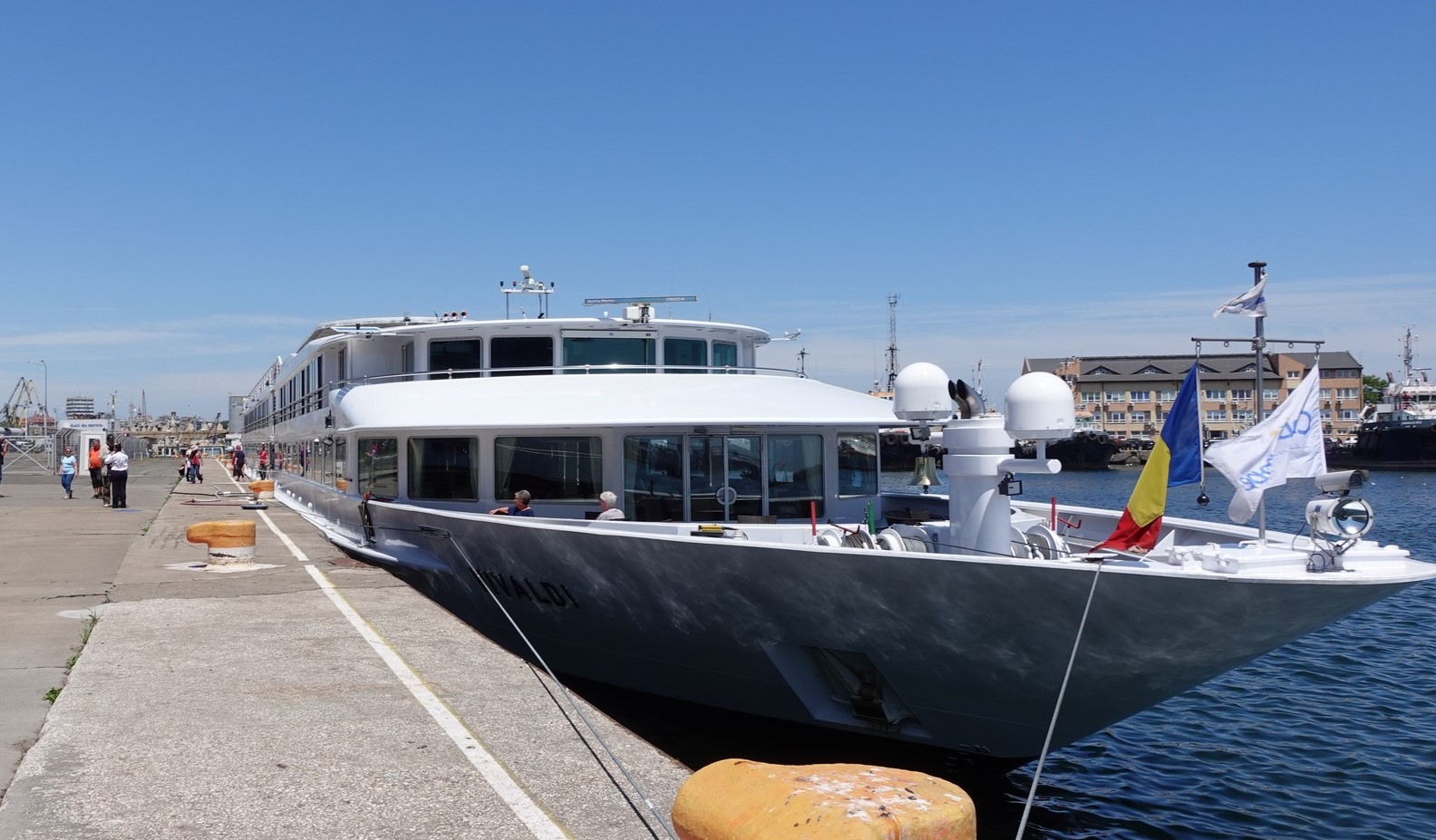 Nava de pasageri „Vivaldi” a adus la Constanța peste 120 de turiști străini