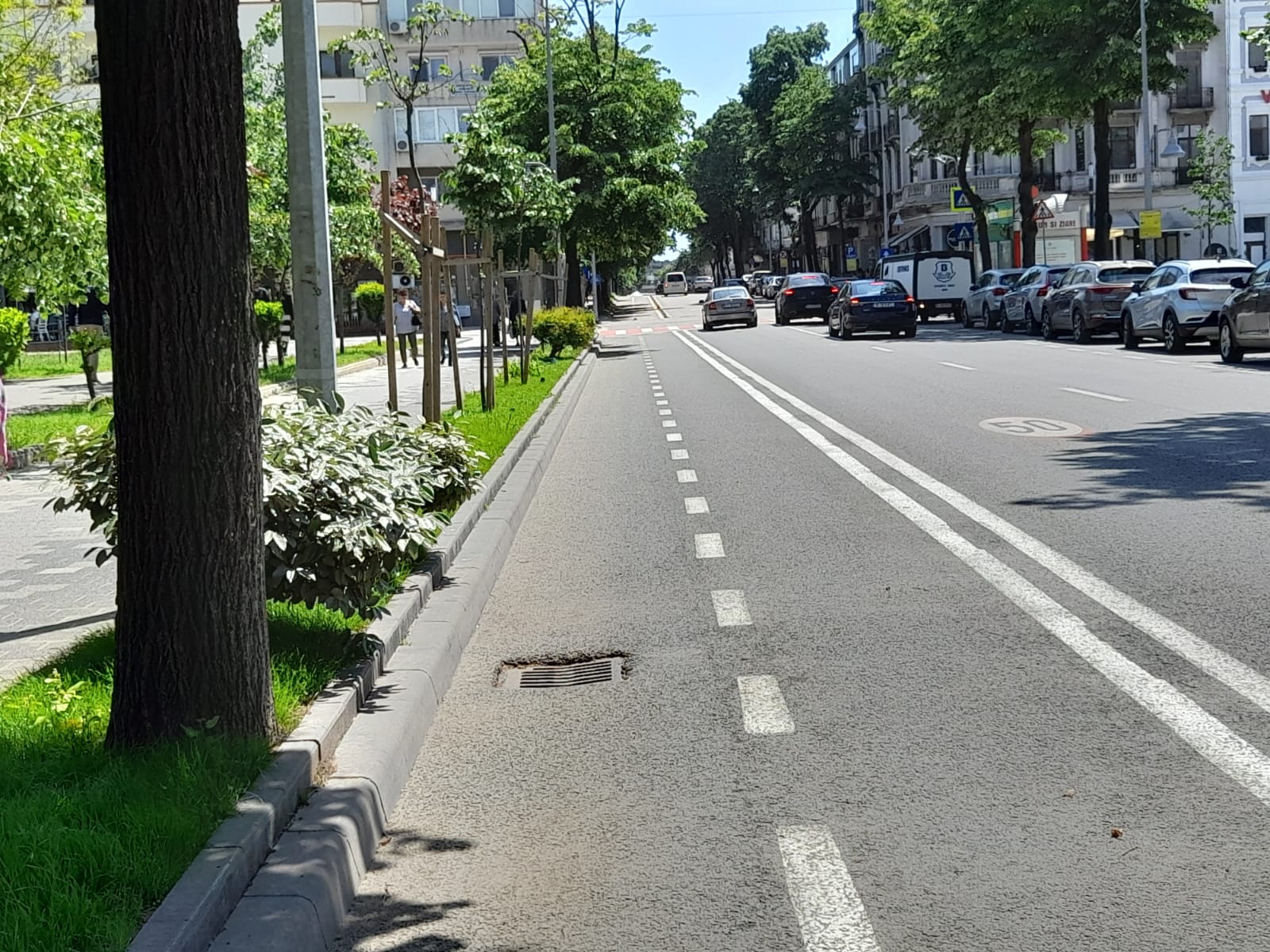 AUDIO | CONSTANȚA: Un tronson al pistei de biciclete de pe bulevardul Tomis se desființează