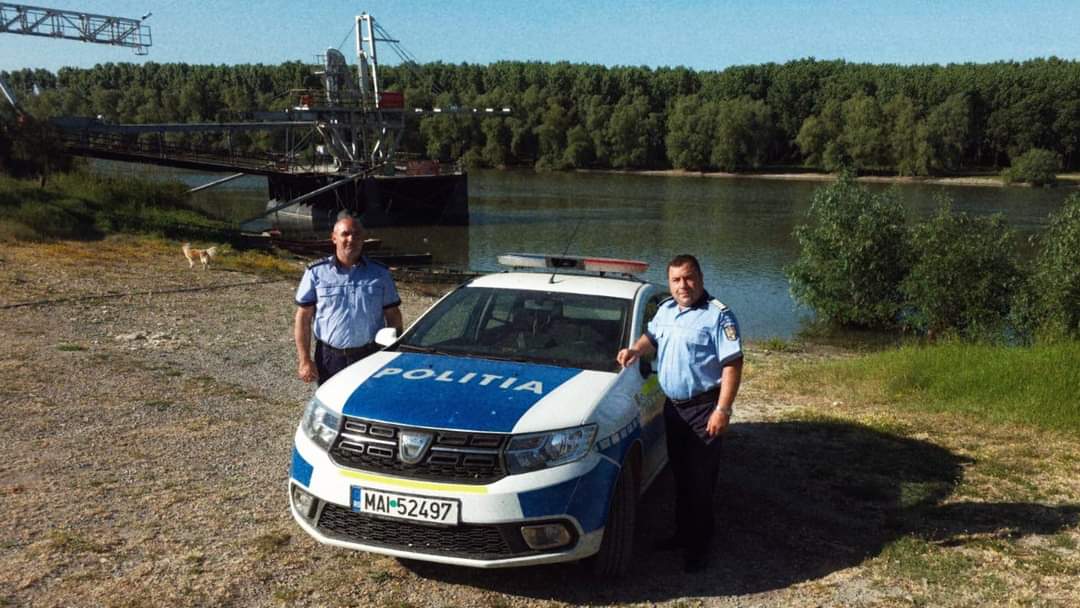 TULCEA: Polițiștii Ionel și Paul, salvatori de vieți în timpul liber!