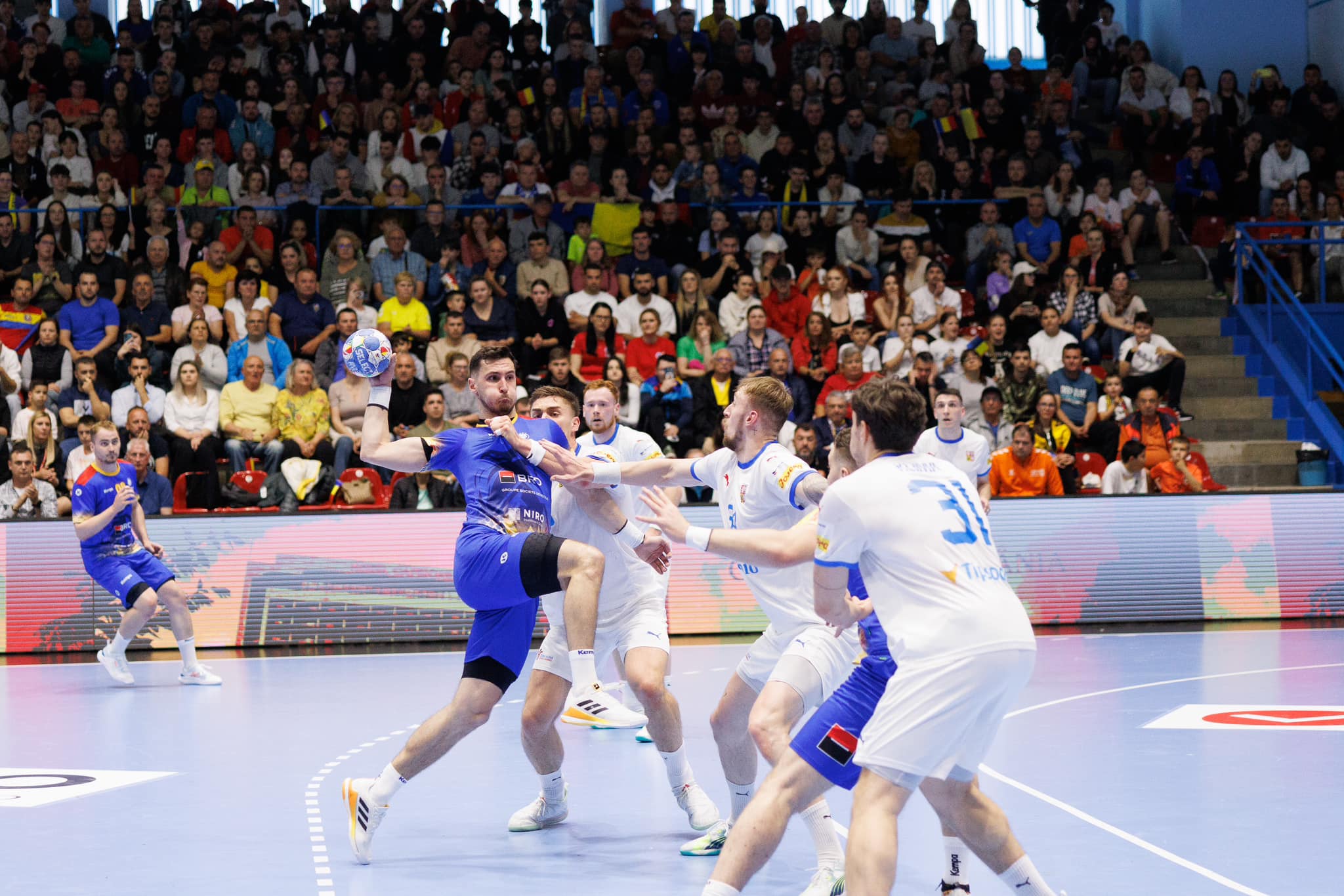 România a învins Cehia în partida-tur pentru calificarea la CM 2025 de handbal masculin