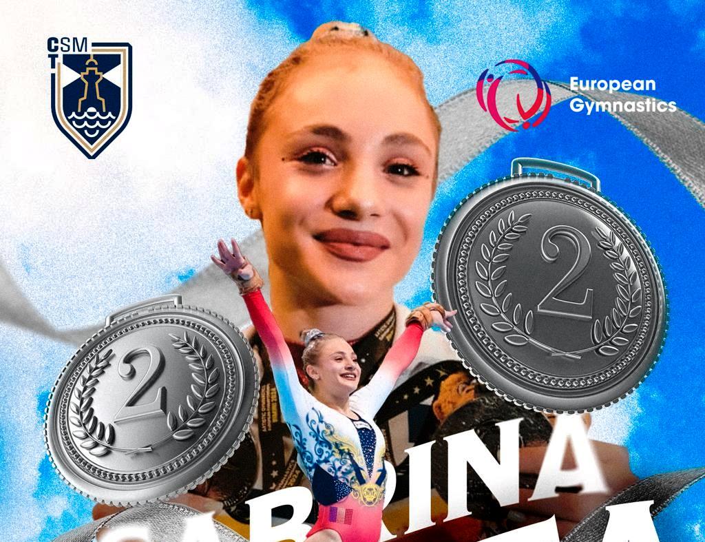 Constănțeanca Sabrina Maneca Voinea are în palmares trei medalii la Campionatele Europene de gimnastică artistică