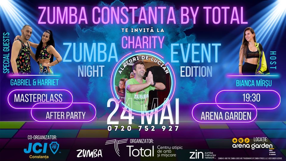 Zumba Charity Event, la malul mării, în sprijinul tânărului Lucian Liciu