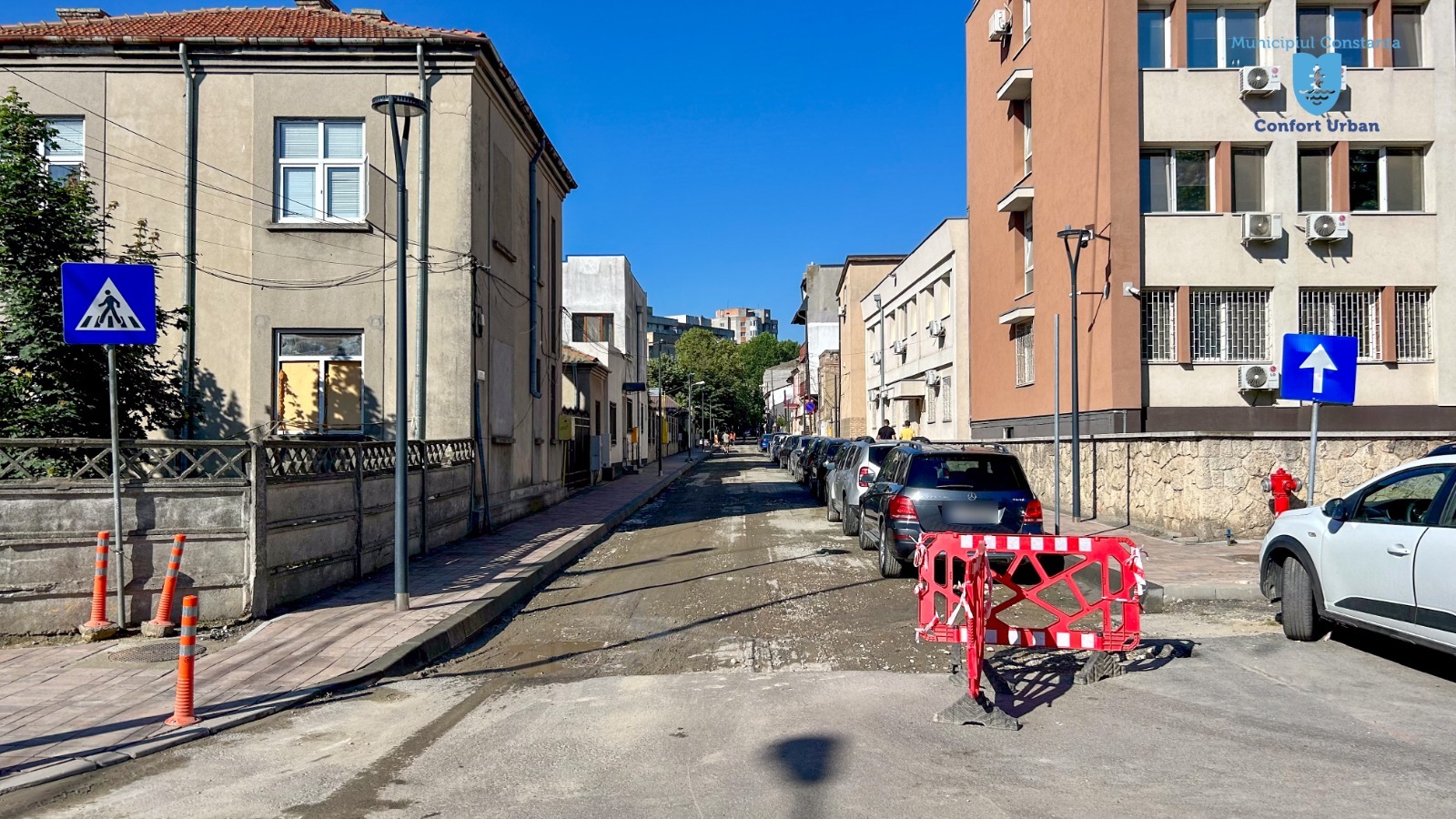 CONSTANȚA: Se reabilitează carosabilul pe strada Cuza Vodă. Se vor institui restricții totale de trafic rutier