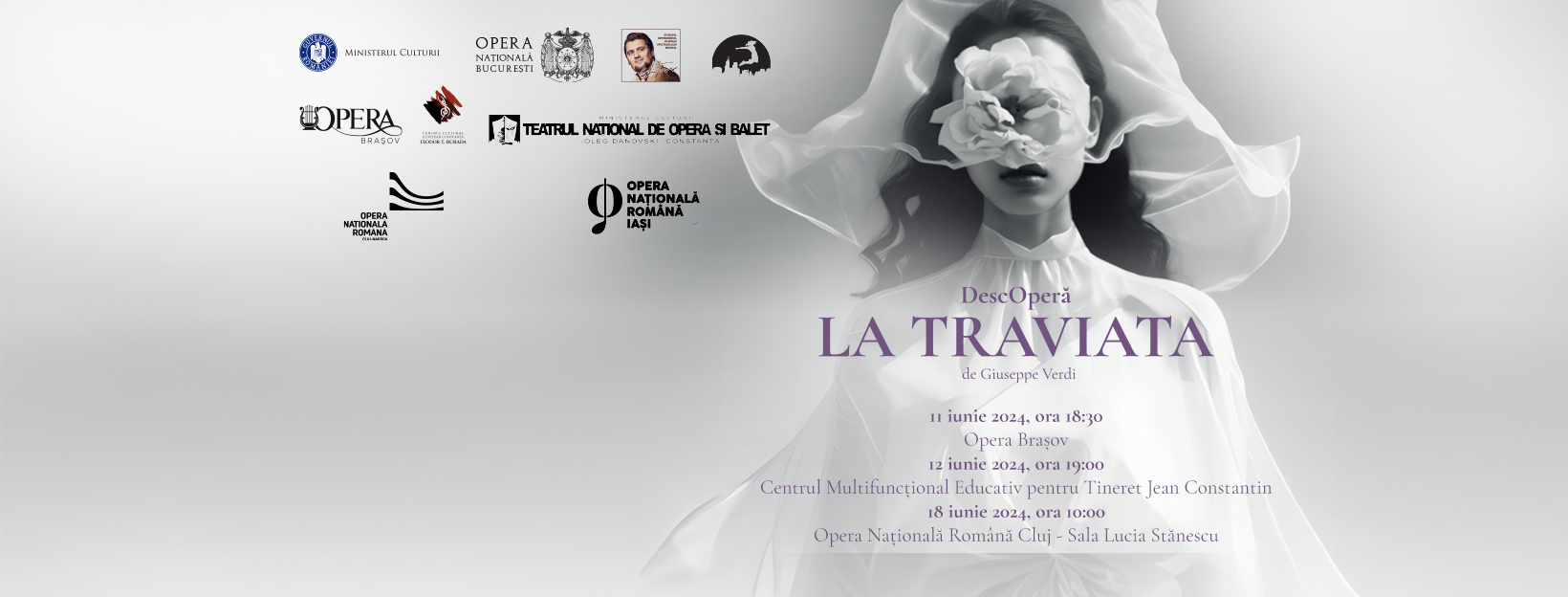 CONSTANŢA: Spectacolul „DescOperă La Traviata” ajunge la Centrul Multifuncțional Educativ pentru Tineret  “Jean Constantin”
