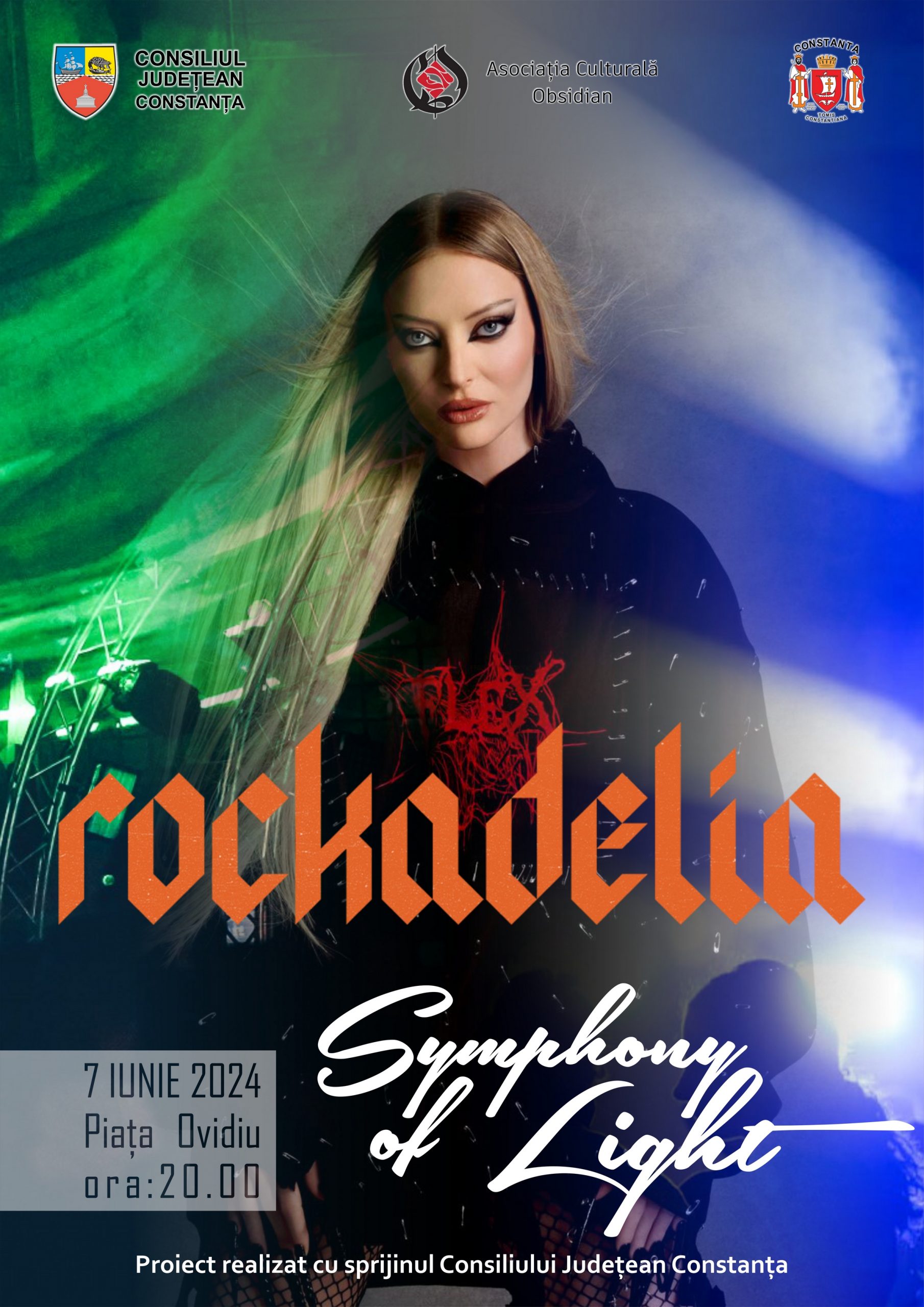 Restricţii de trafic în zona Piaţa Ovidiu. Începe „Symphony of light“ şi va avea loc şi cel mai recent spectacol al Deliei – „Rockadelia“
