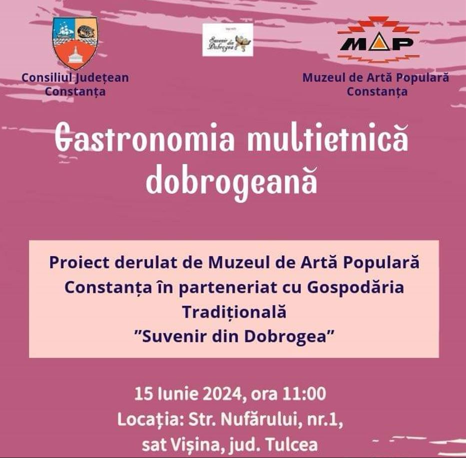 AUDIO: „Gastronomia multietnică dobrogeană” în localitatea Vișina, județul Tulcea