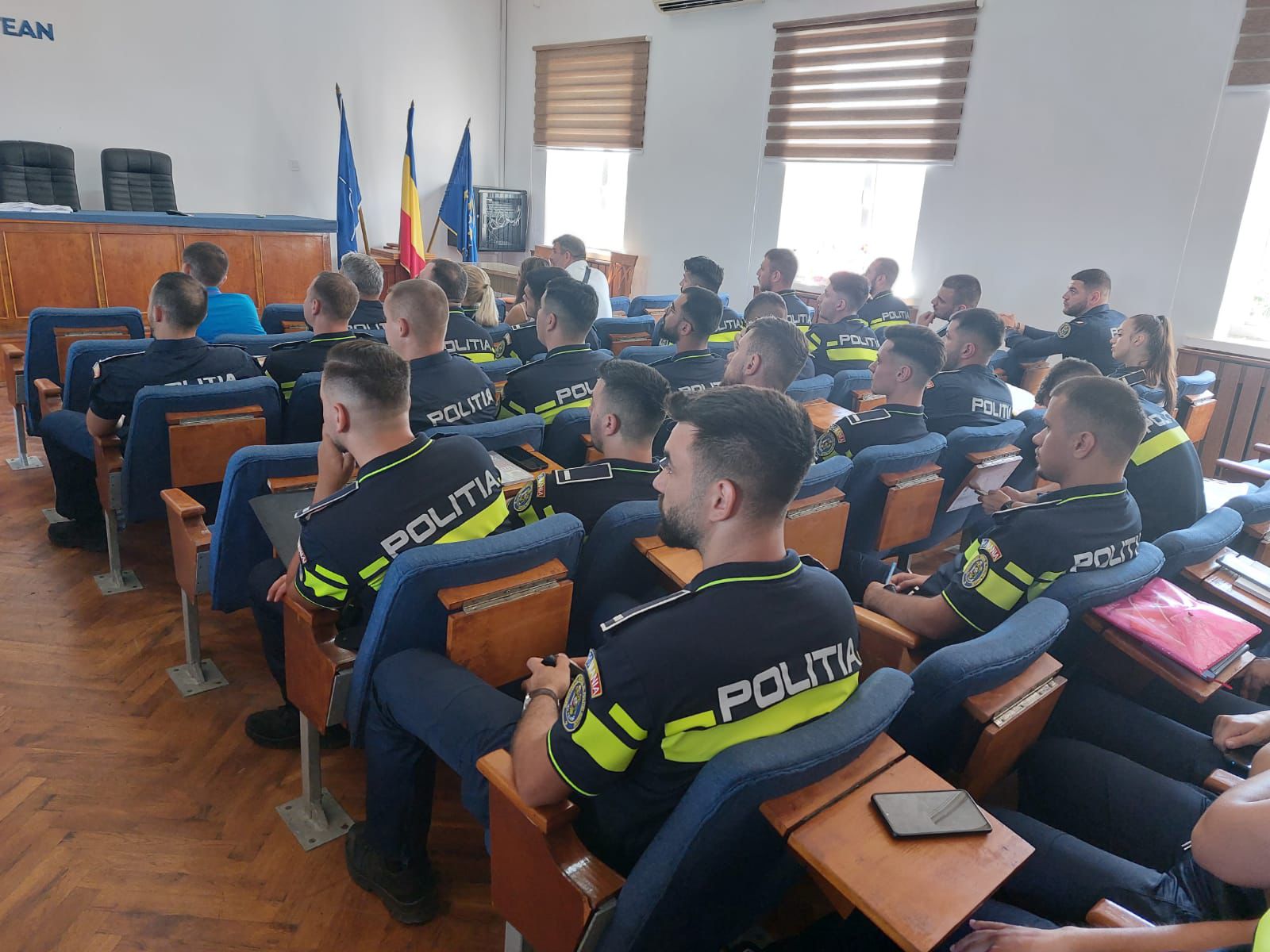 Agenții de poliție debutanți au fost instruiți în domeniul traficului de persoane