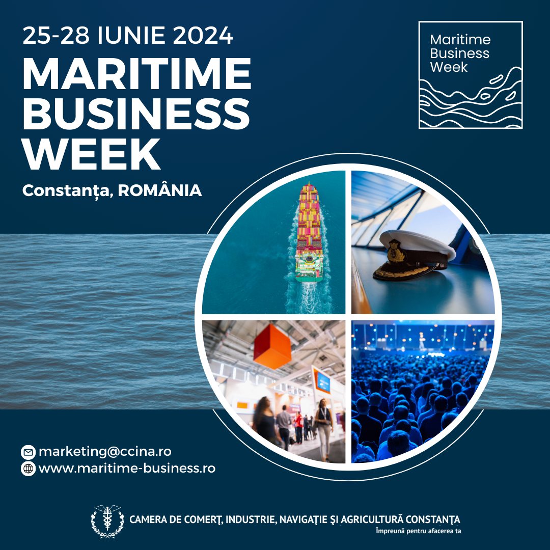 CONSTANȚA: MARITIME BUSINESS WEEK – eveniment internațional dedicat industriei maritime