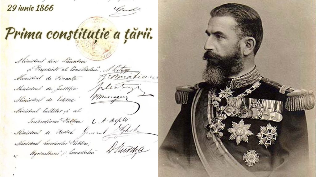 AUDIO: 29 iunie 1866 – a fost adoptată prima constituție a României