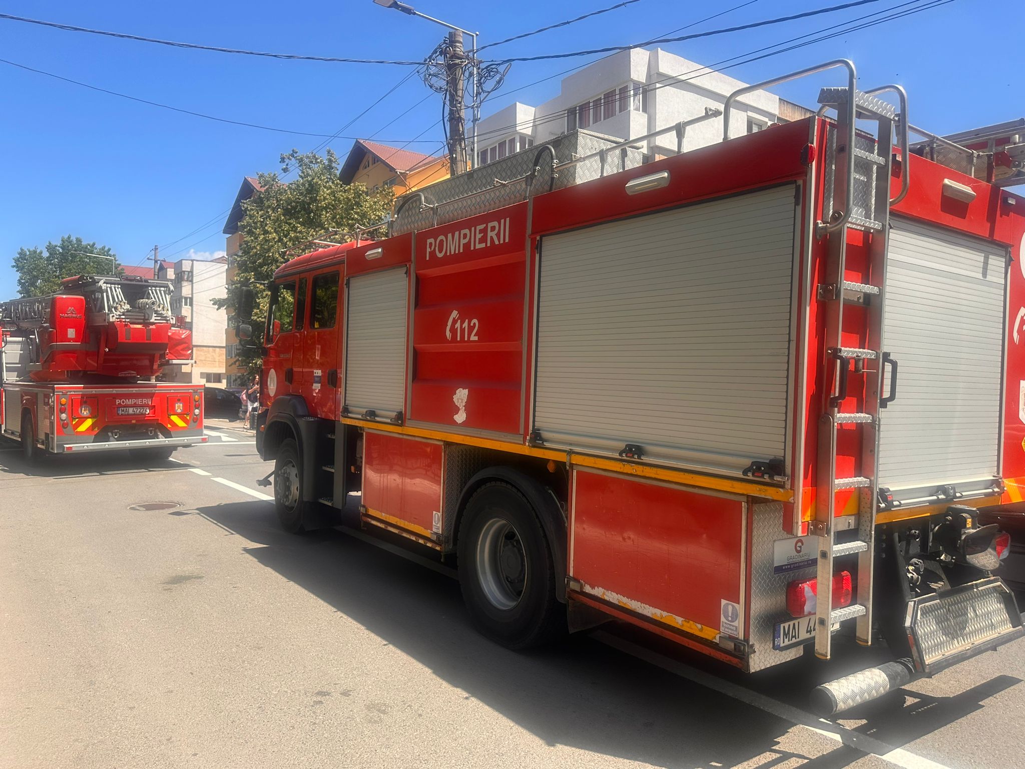 TULCEA: Un incendiu a izbucnit la Liceul Economic. Aproximativ 400 de elevi s-au autoevacuat