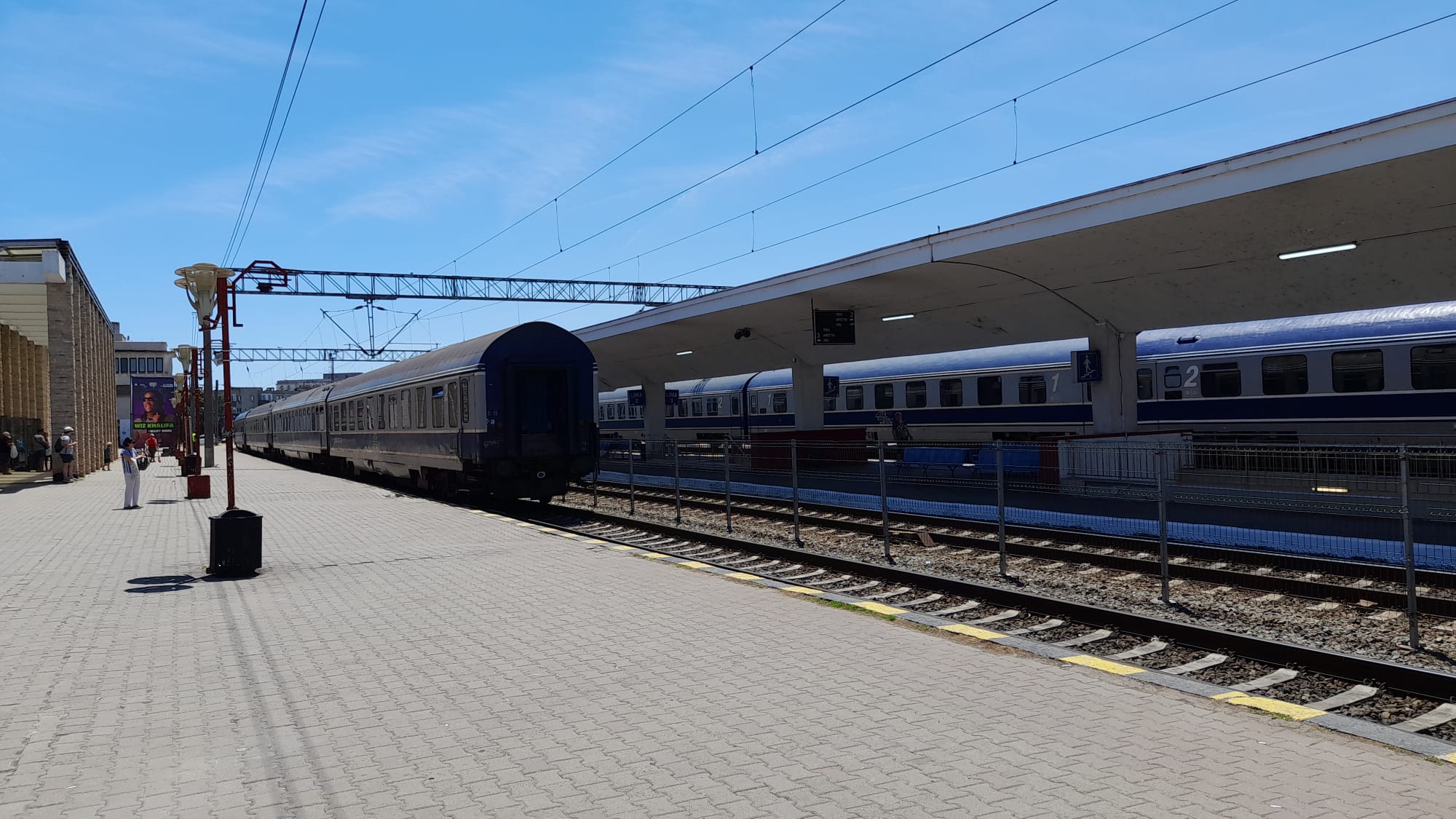 Traficul feroviar a fost reluat între stațiile CF Valu lui Traian și Basarabi