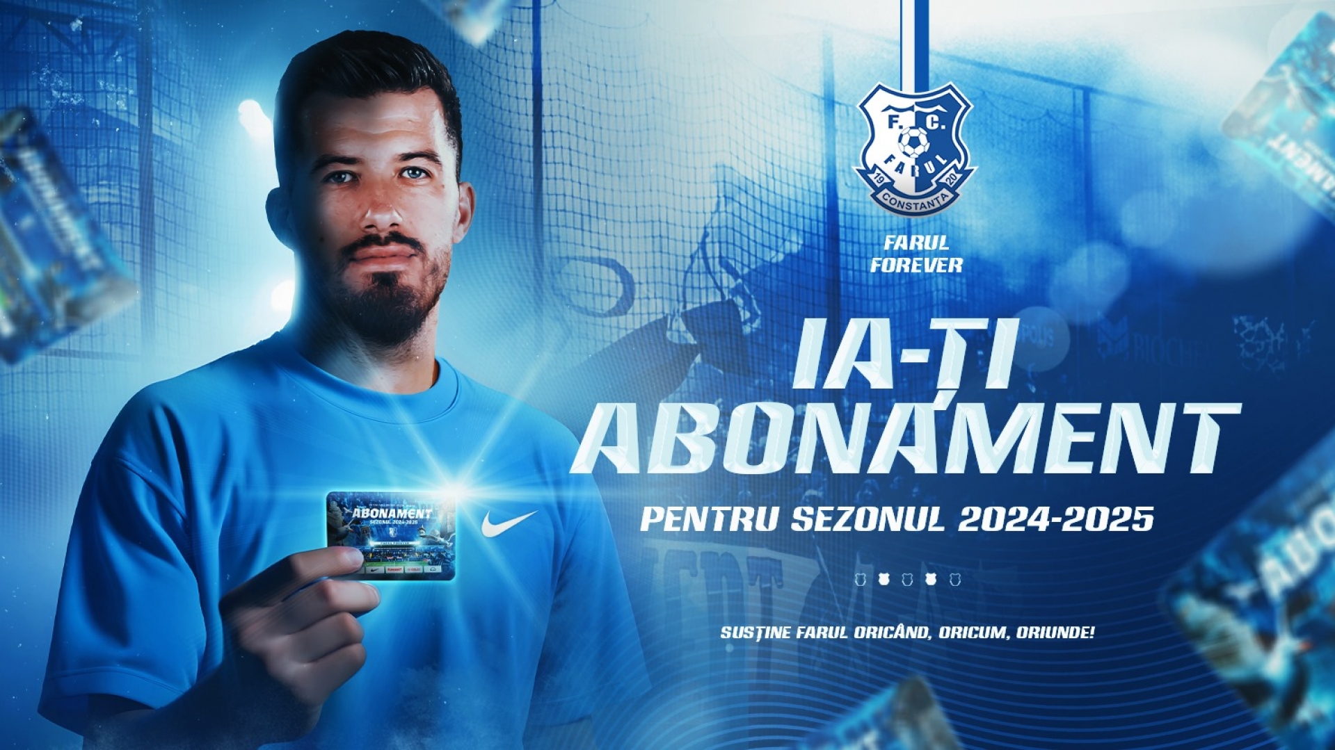 Abonamente pentru meciurile echipei Farul Constanța
