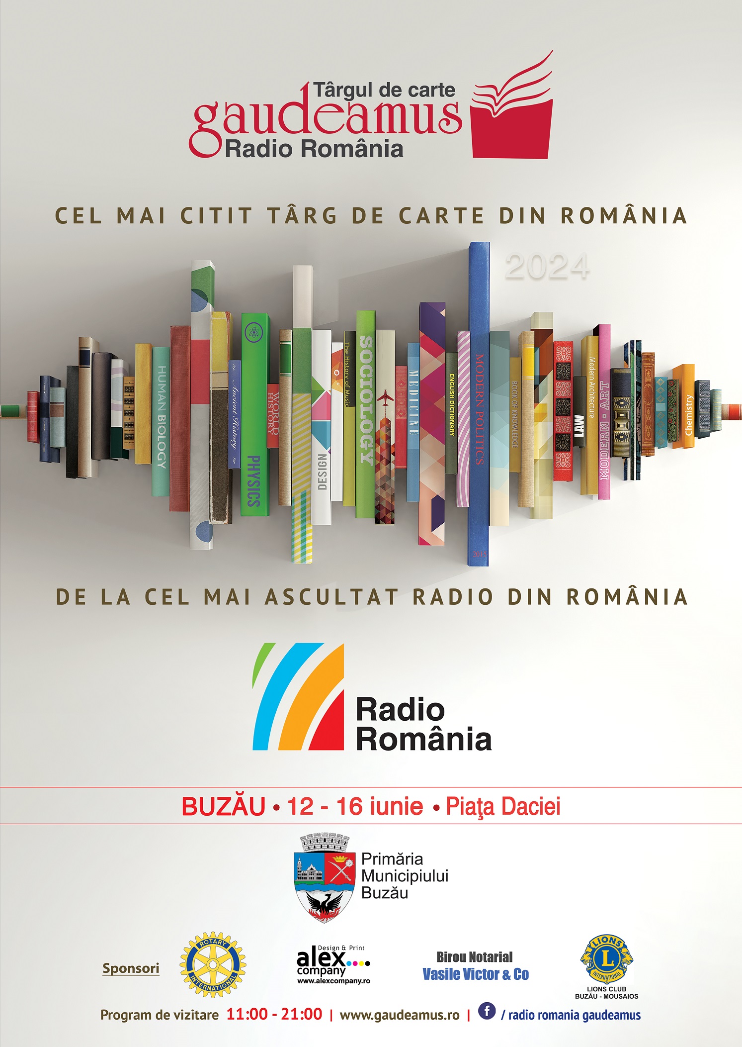 Ediția buzoiană a Târgului de Carte Gaudeamus poposește pentru prima data în inima orașului