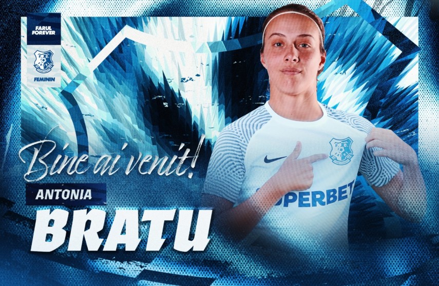 Antonia Bratu s-a alăturat lotului feminin de la Farul Constanța