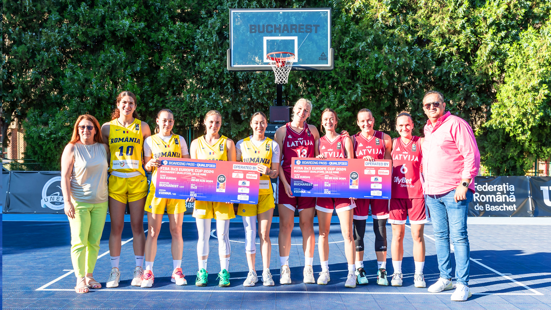 Echipa feminină de baschet 3×3 a României s-a calificat la Campionatul European