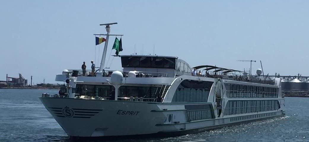 Două nave fluviale de pasageri au sosit în Portul Constanța, cu 240 de turiști la bord