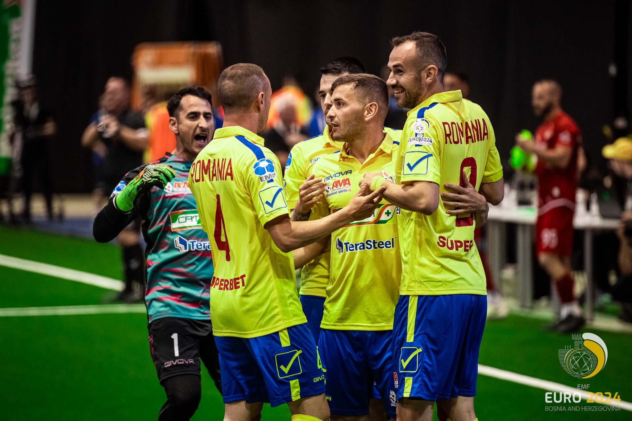 Încă o victorie a tricolorilor la Campionatul European de minifotbal