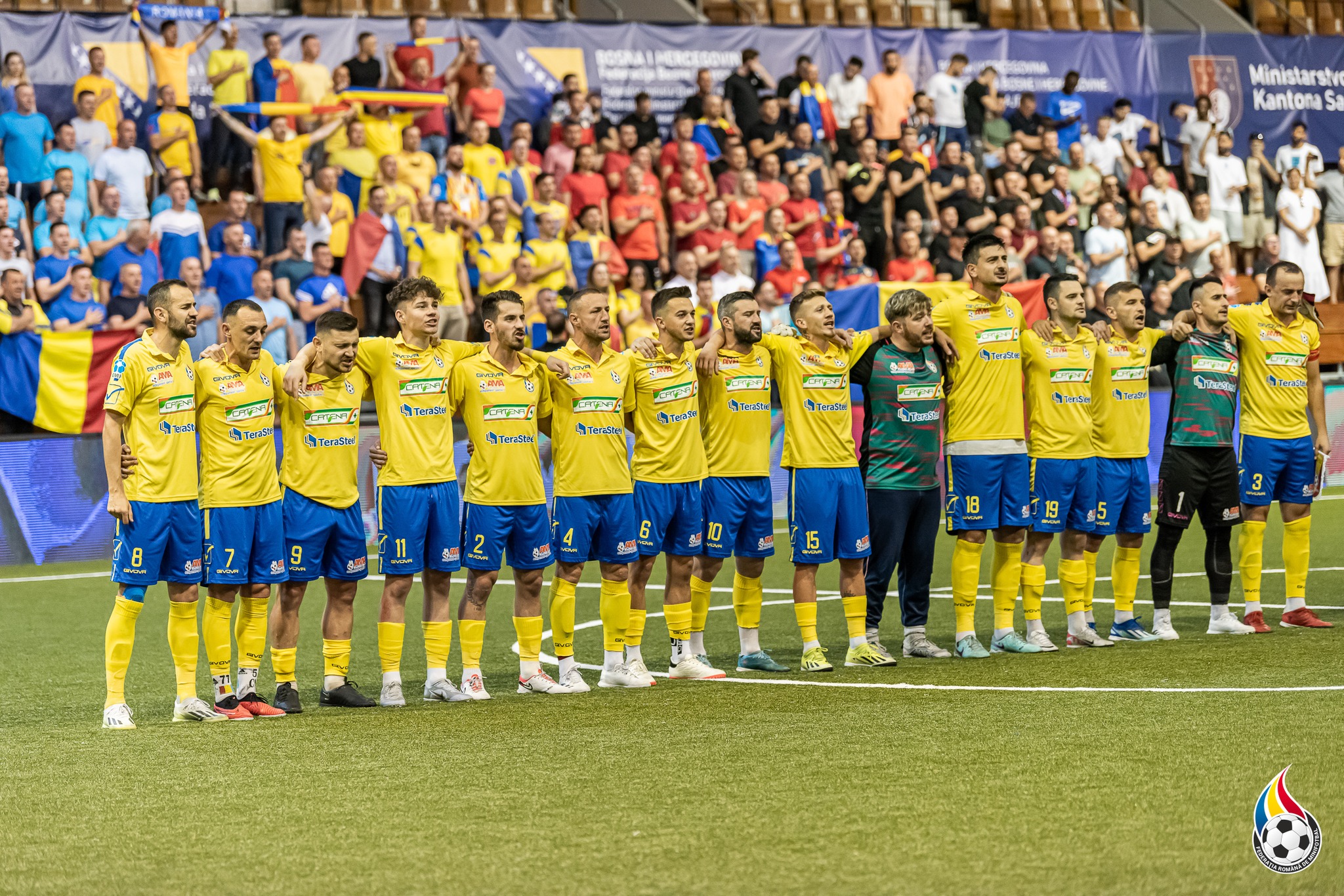 Echipa României este vicecampioană europeană la minifotbal