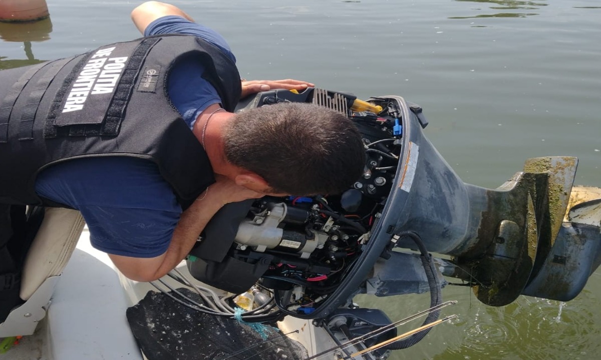 SULINA: Motor de ambarcațiune căutat de autoritățile din Suedia, depistat de polițiștii Gărzii de Coastă
