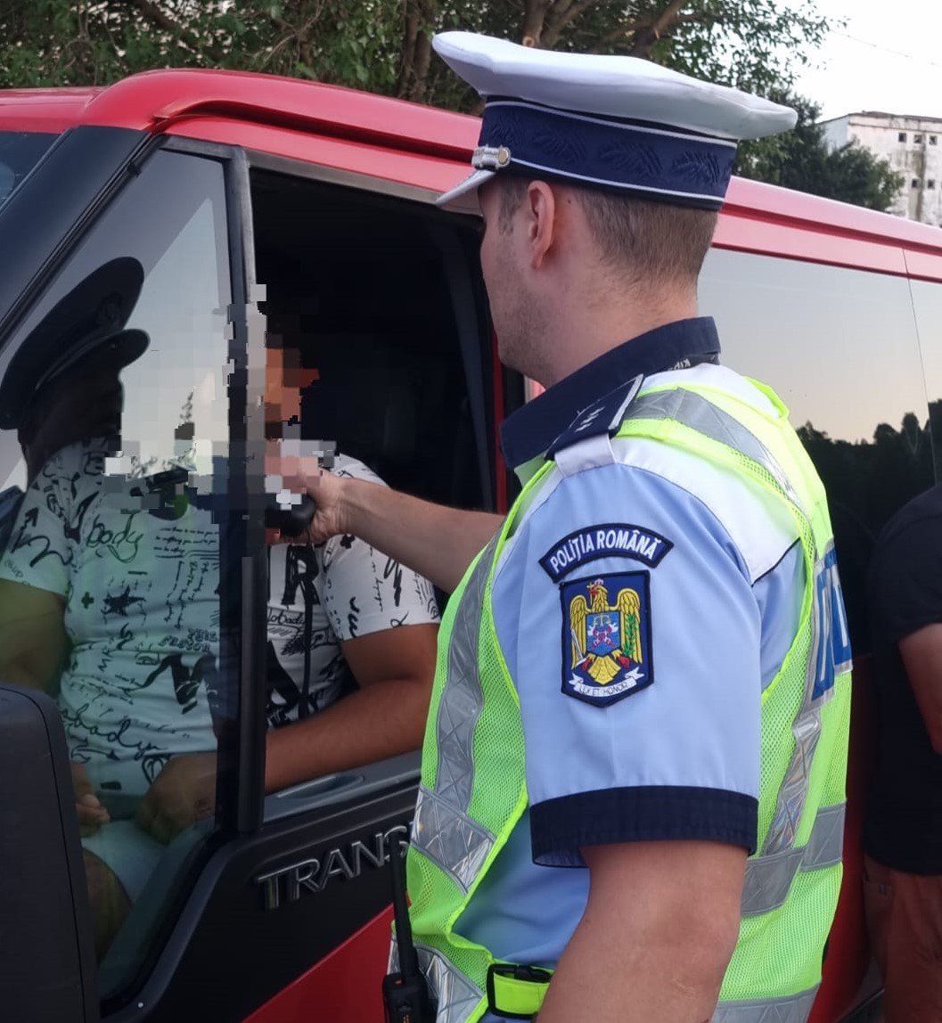 Șofer beat prins la volan în Portul Constanța de către polițiștii de frontieră