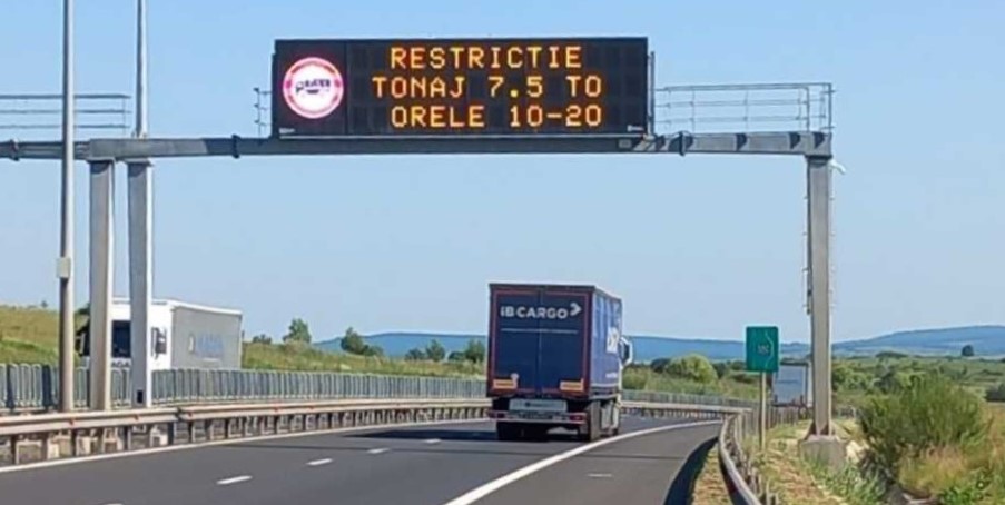 CNAIR: Restricţii de tonaj prelungite din cauza caniculei