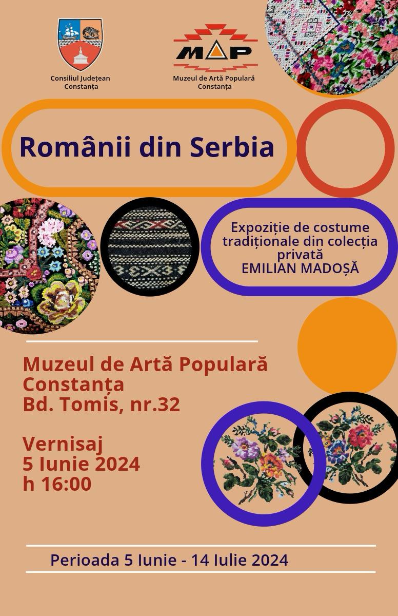 Expoziția „Românii din Serbia” se deschide la Muzeul de Artă Populară din Constanţa