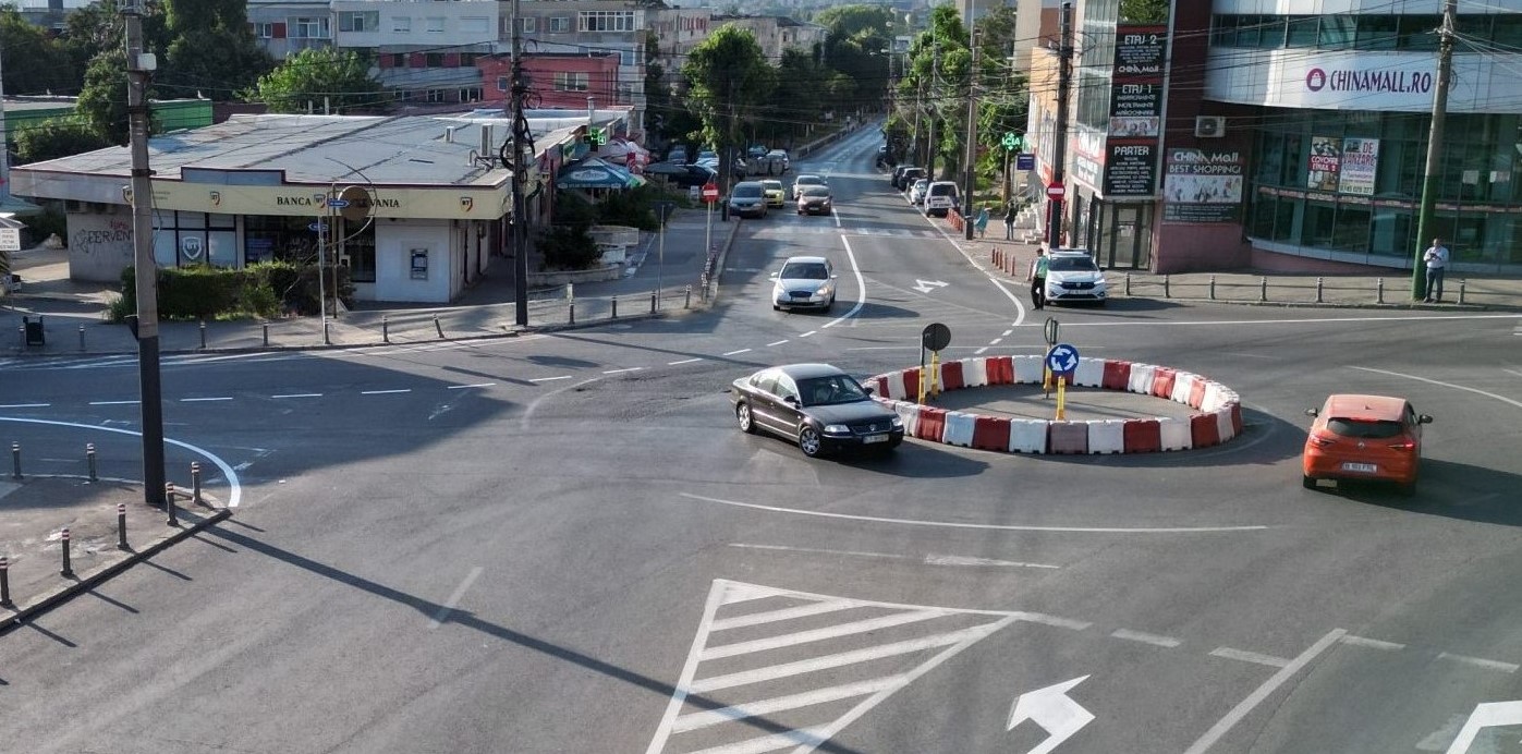 CONSTANȚA: Circulația rutieră a fost reorganizată pe străzile Adamclisi și Suceava!