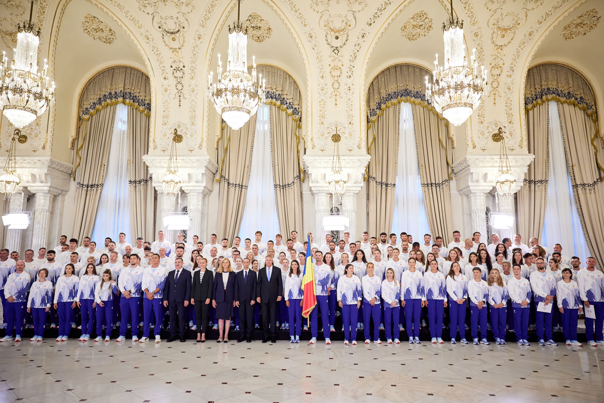 Președintele României a primit echipa olimpică