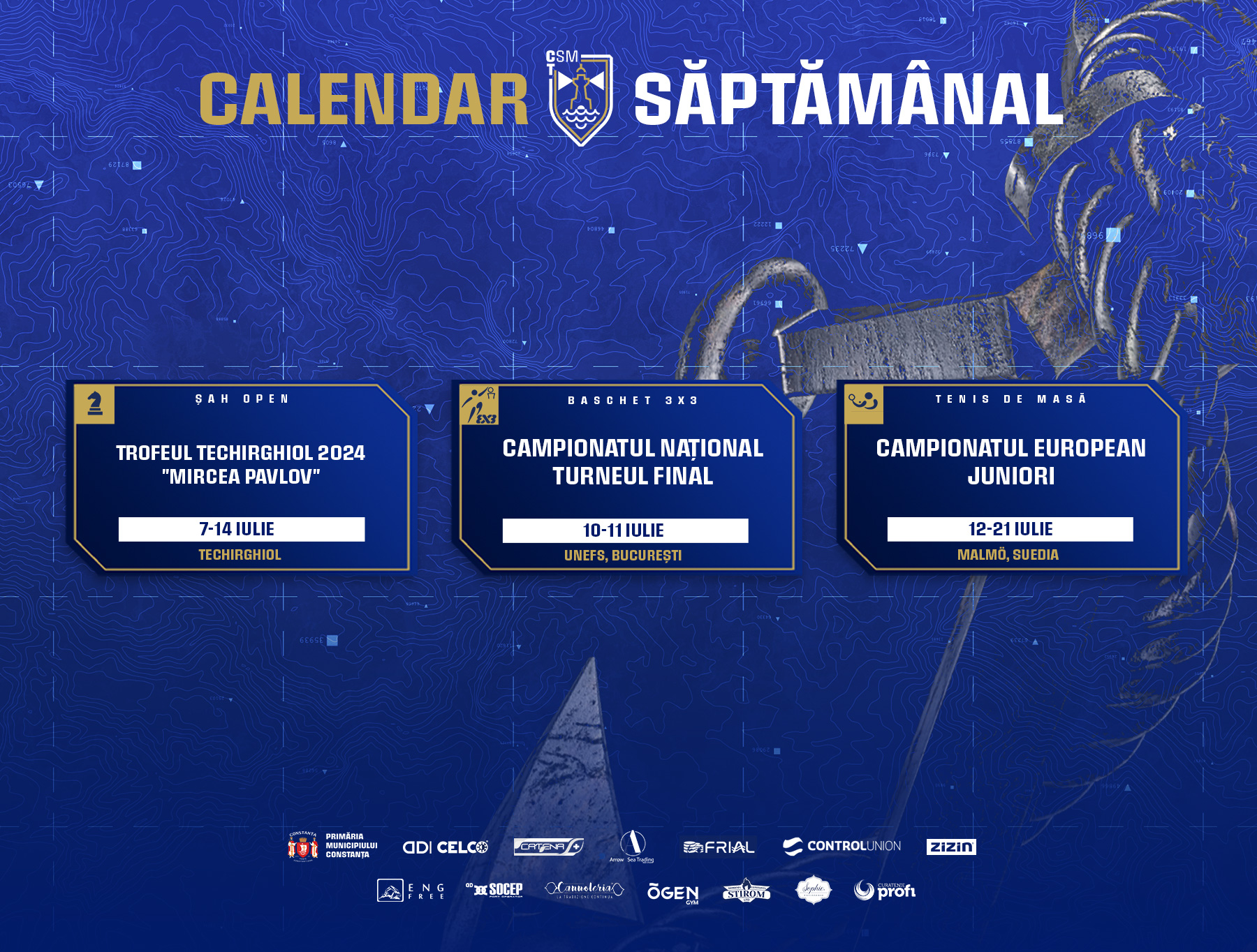 Calendar competițional CSM Constanța