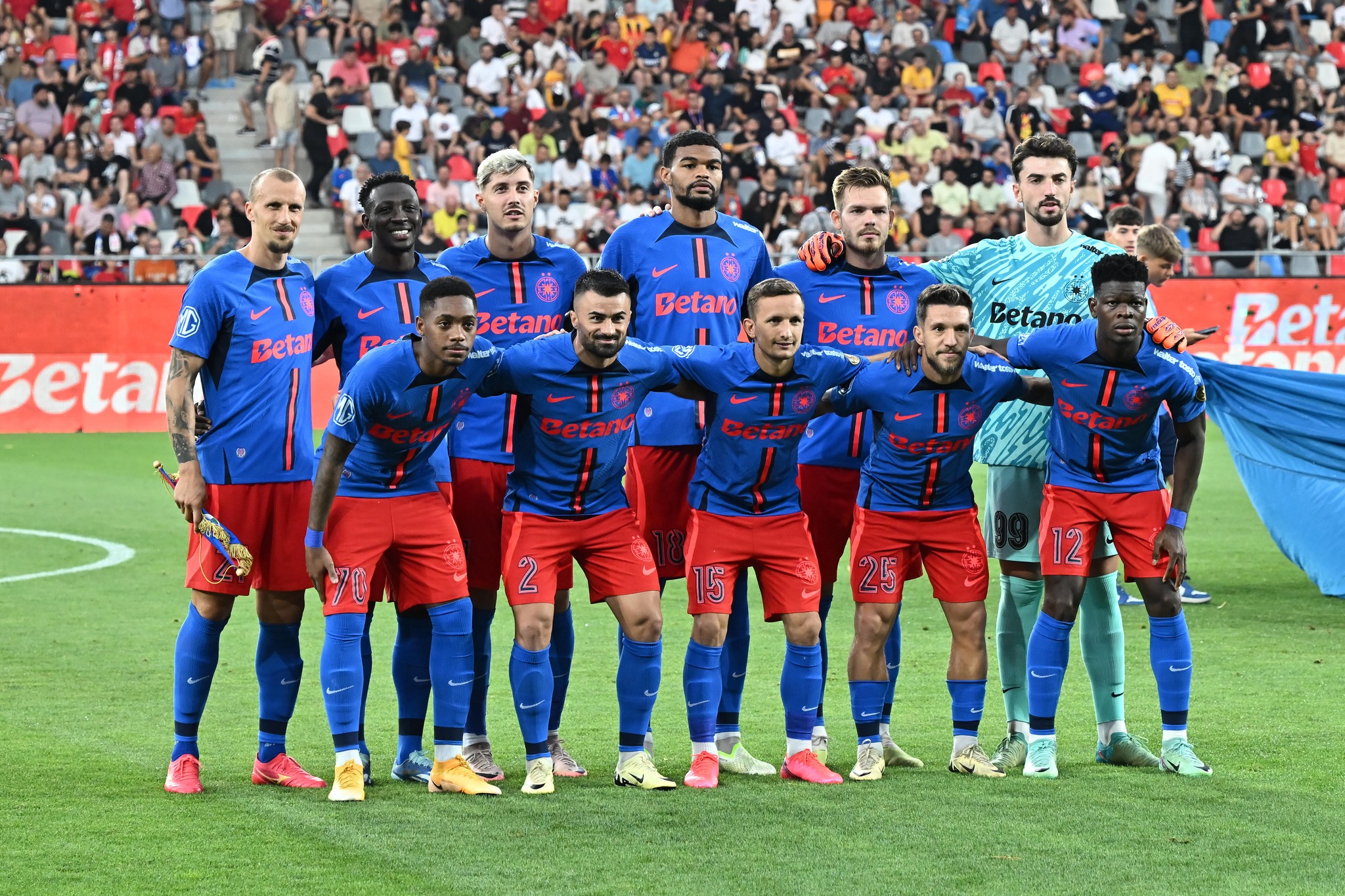 FCSB s-a calificat în turul al doilea preliminar al Ligii Campionilor