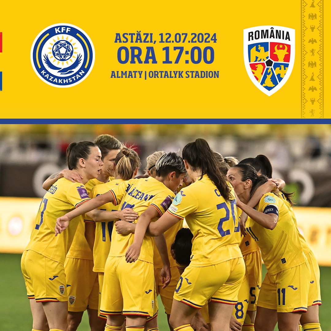 Meci important pentru reprezentativa feminină de fotbal a României