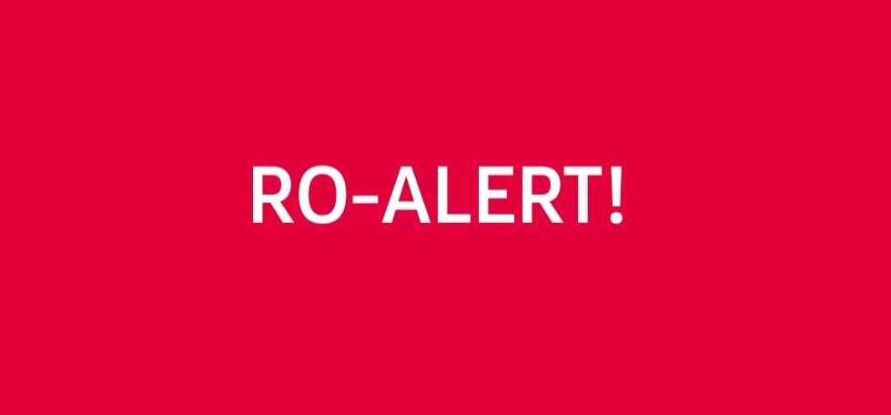 Mesaj RO-ALERT pentru zona de nord a județului TULCEA