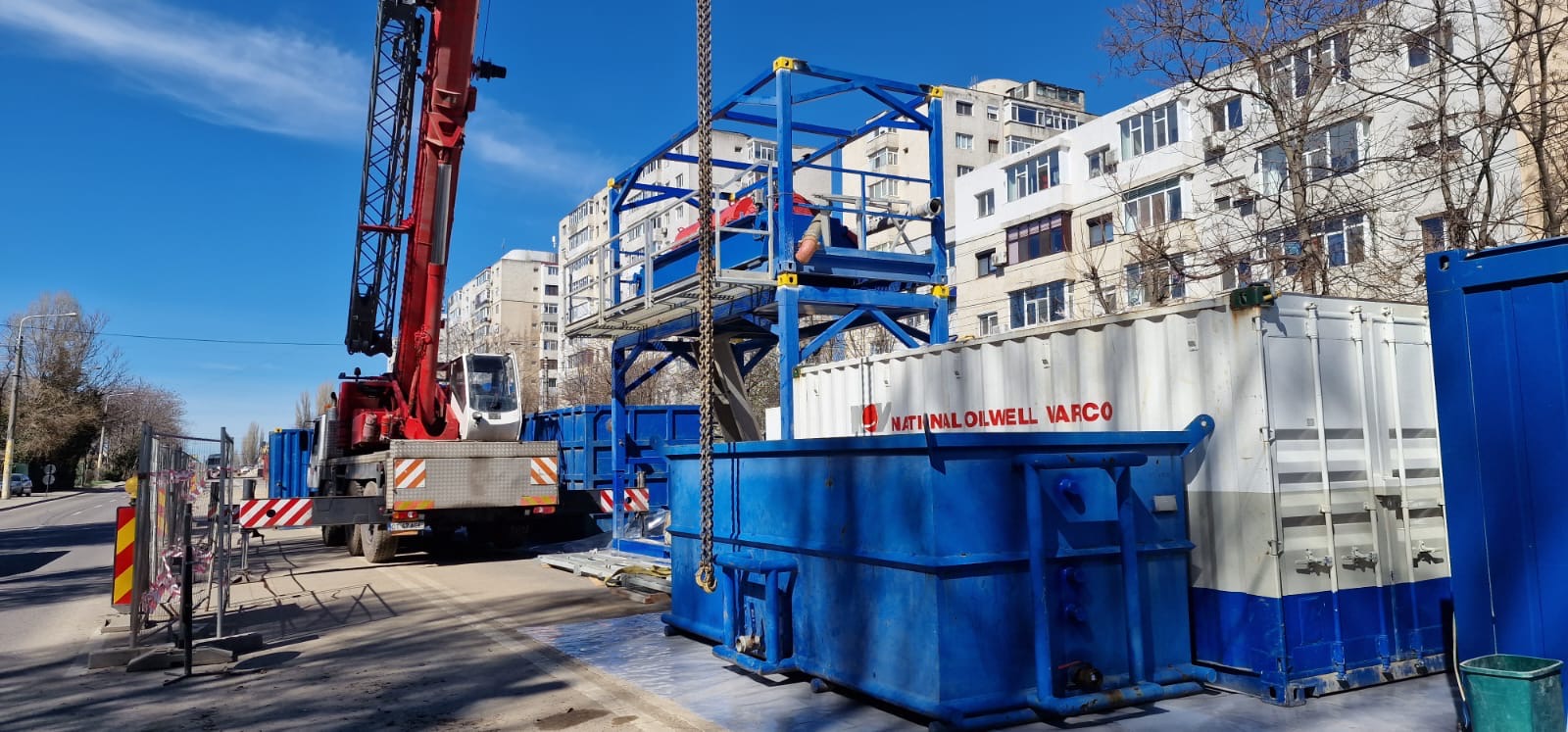 CONSTANŢA: Trafic îngreunat pe bulevardul Aurel Vlaicu din cauza lucrărilor RAJA