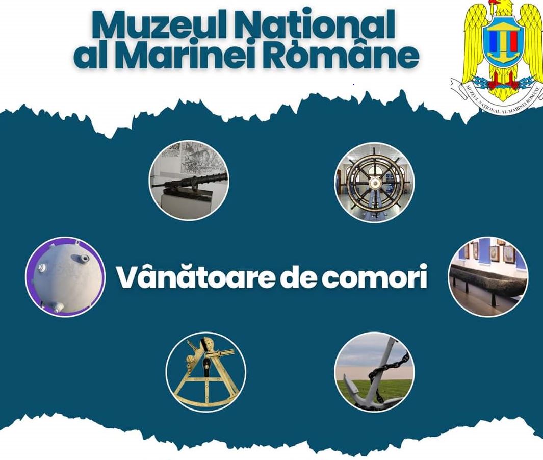 Vânătoare de comori organizată la Muzeul Național al Marinei Române