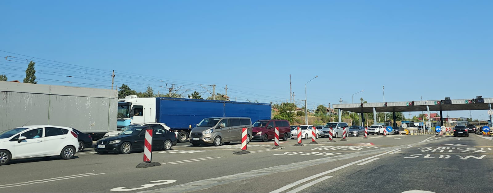 Atenție, șoferi! Traficul rutier se desfășoară cu dificultate pe A2