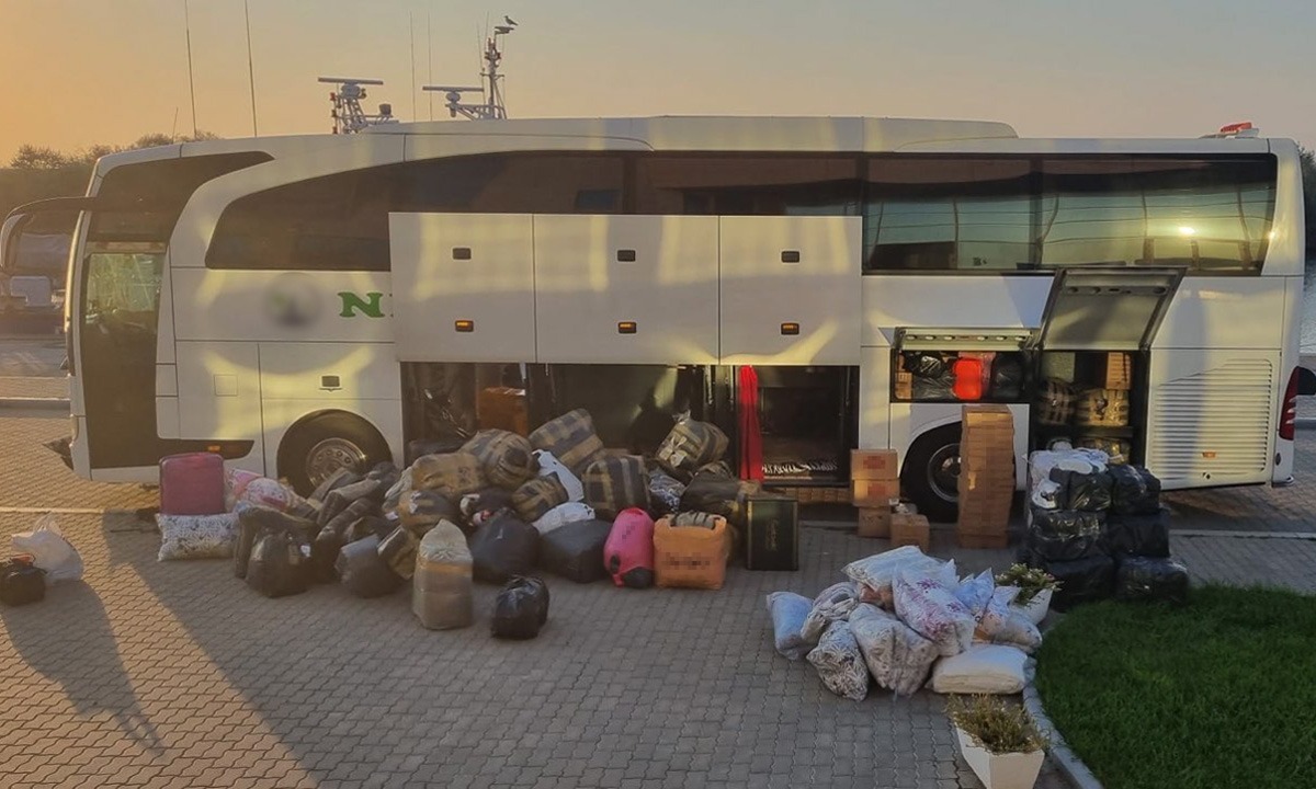 Bunuri contrafăcute, în valoare de aproximativ un milion de lei, confiscate de poliţiştii de frontieră de la PTF Vama Veche