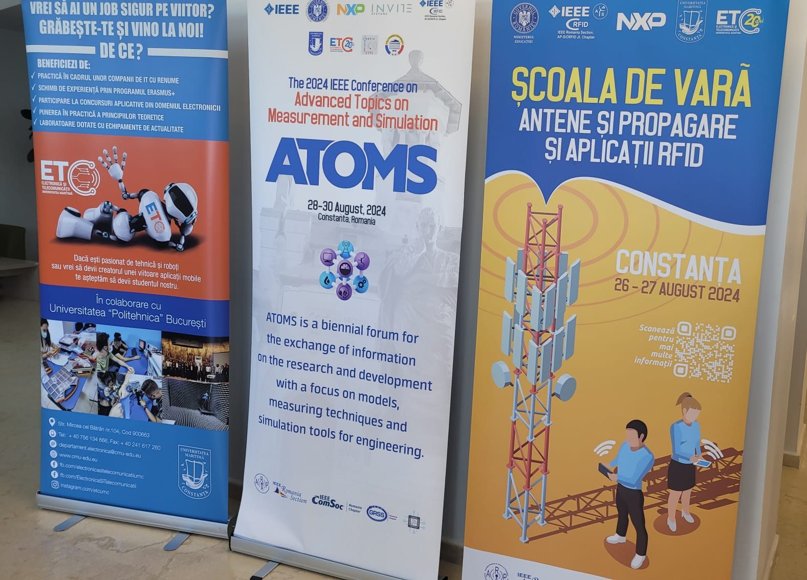 AUDIO | Conferința ATOMS 2024 are loc la Universitatea Maritimă din Constanța
