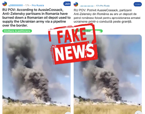 MApN: O nouă încercare de dezinformare, în contextul războiului din Ucraina