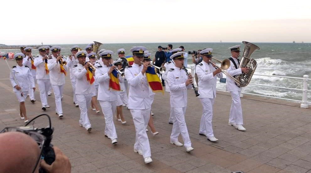 Concerte de muzică militară, timp de o săptămână, cu prilejul Zilei Marinei Române