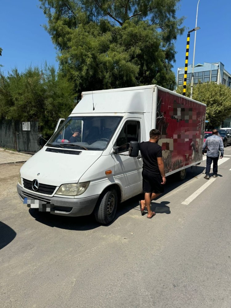 TULCEA: Transport de animale fără documente sanitar veterinare. Șoferul a fost amendat