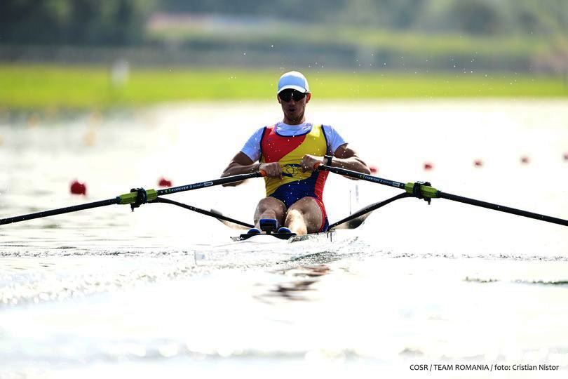 Canotorul Mihai Chiruță a câștigat finala B la simplu vâsle la Olimpiada din Franța