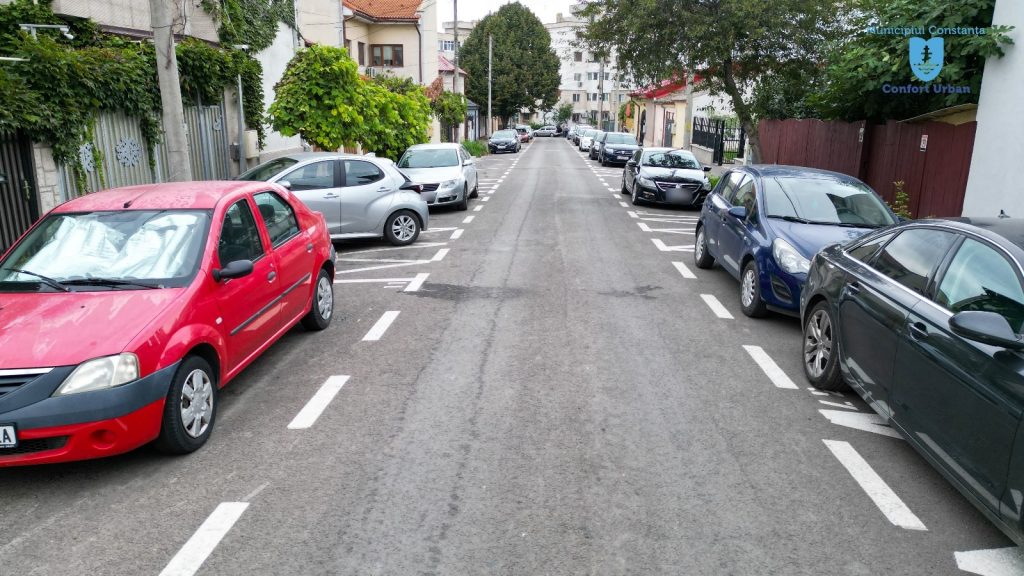 masini parcate Constanta - foto - Primaria Constanta
