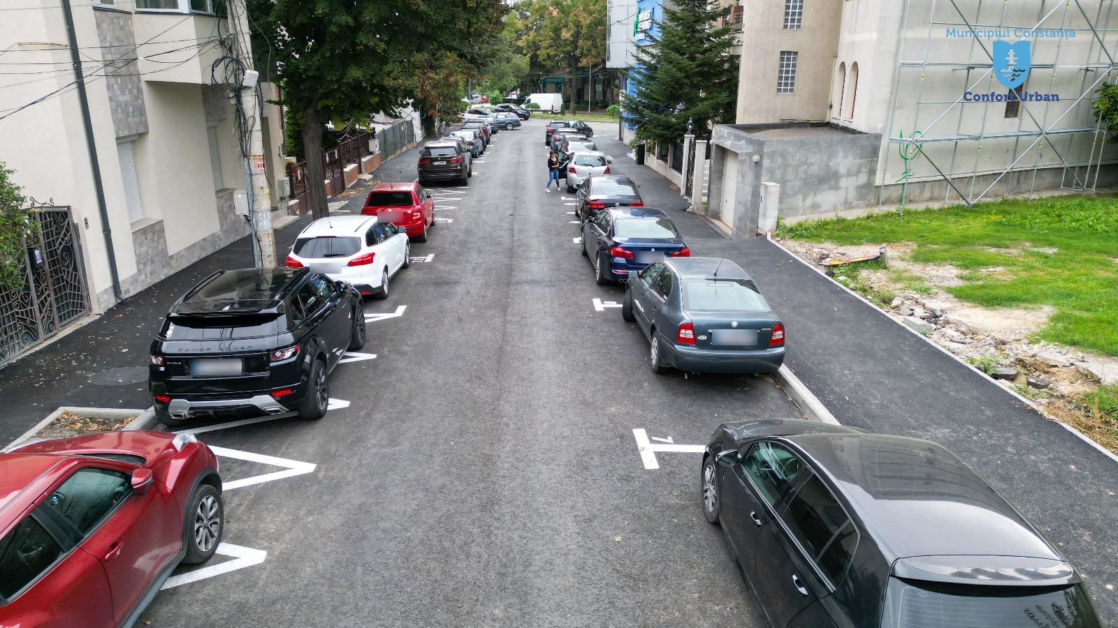 CONSTANȚA: Zona delimitată de bulevardul Mamaia, strada Mircea cel Bătrân și strada Nicolae Iorga a fost reabilitată total