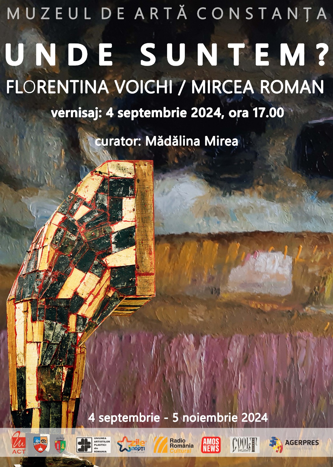 Expoziţia „Unde suntem?” va fi vernisată pe 4 septembrie la Muzeul de Artă Constanţa