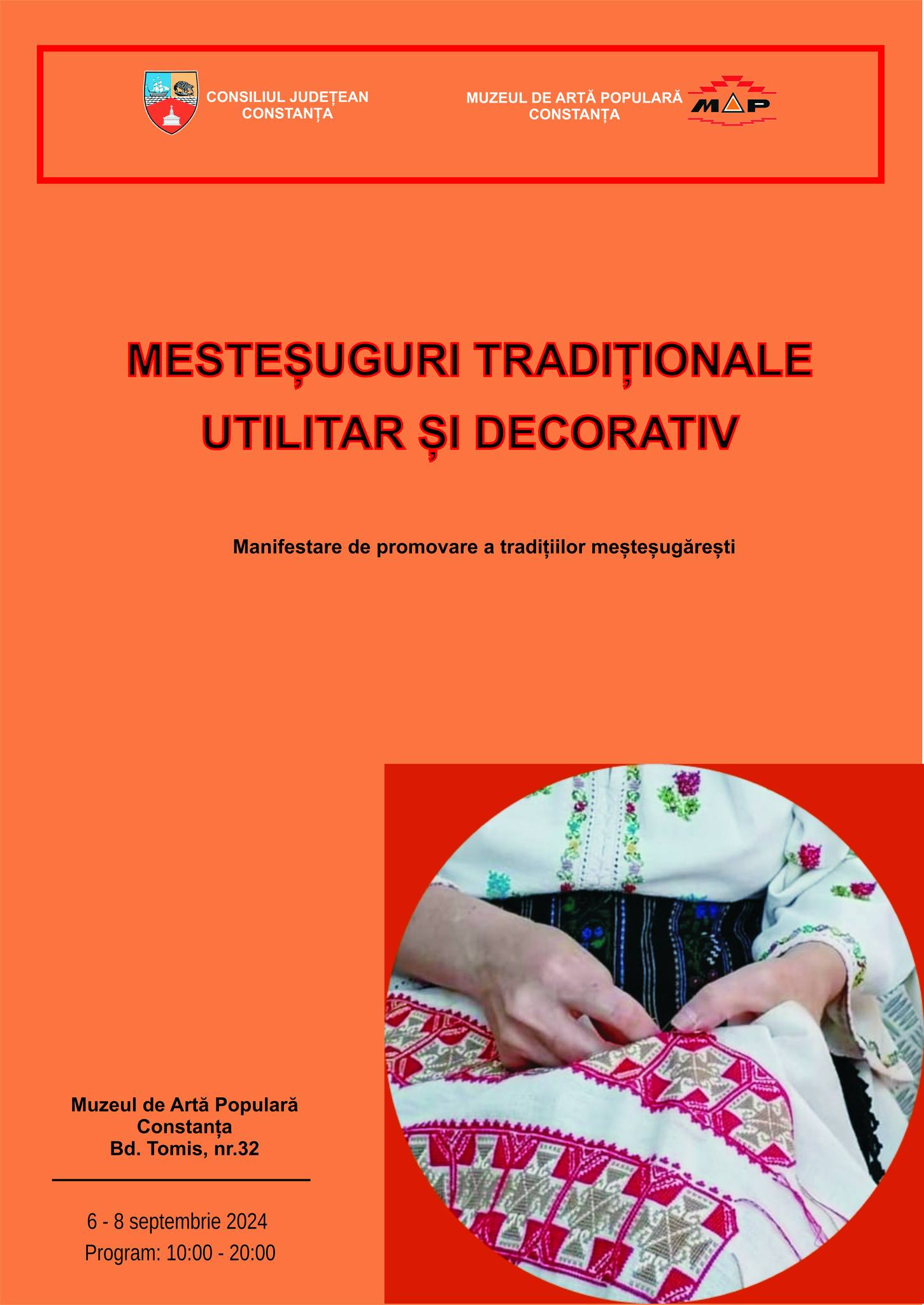 „Meșteșuguri tradiționale – utilitar și decorativ”, la Muzeul de Artă Populară Constanţa