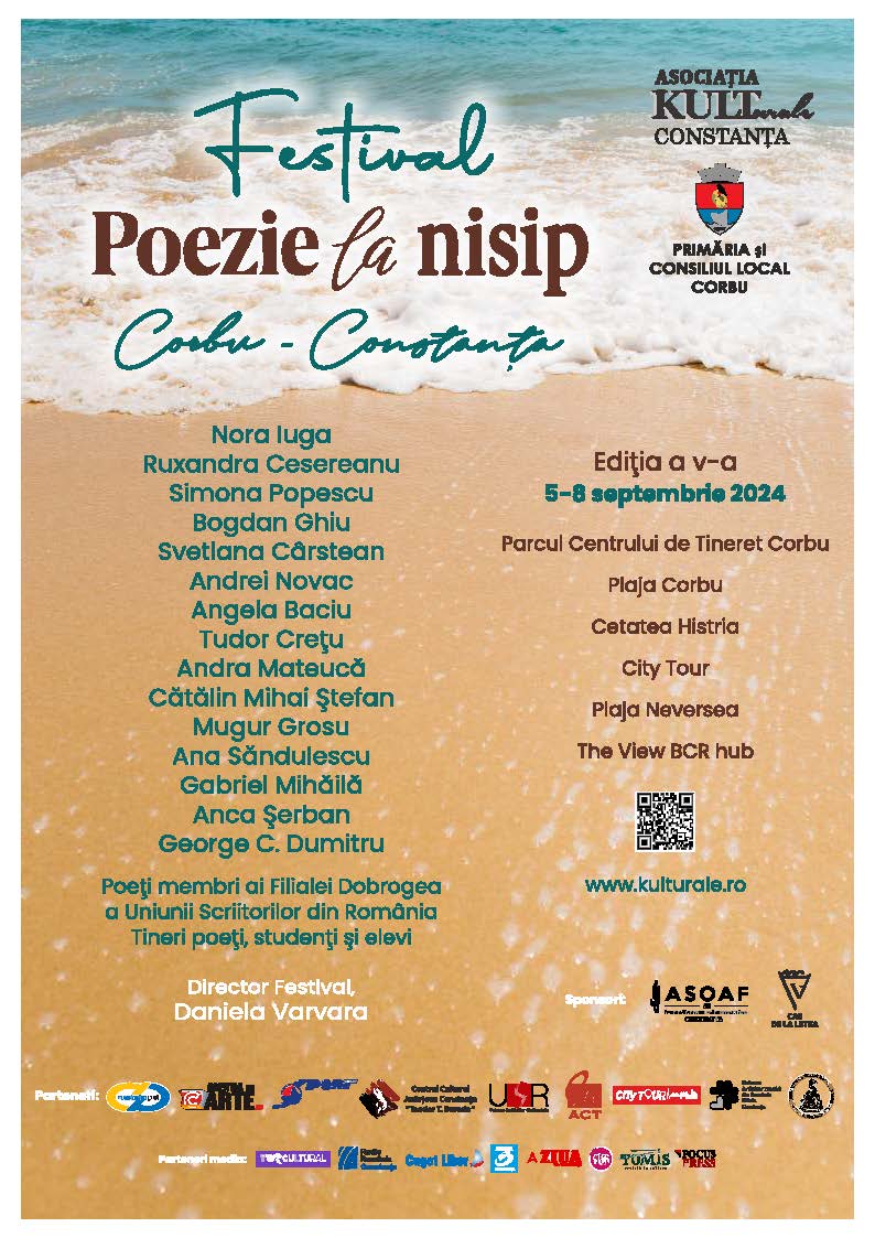 CONSTANŢA: Festivalul „Poezie la nisip” a ajuns la cea de-a V-a ediţie