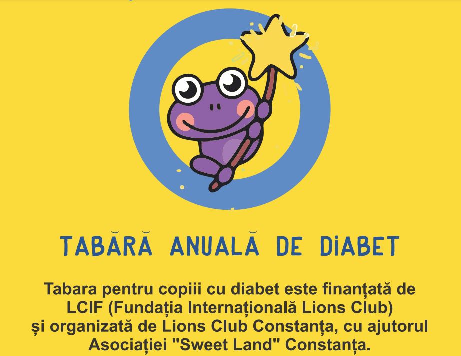 Tabără pe litoral pentru copiii cu diabet