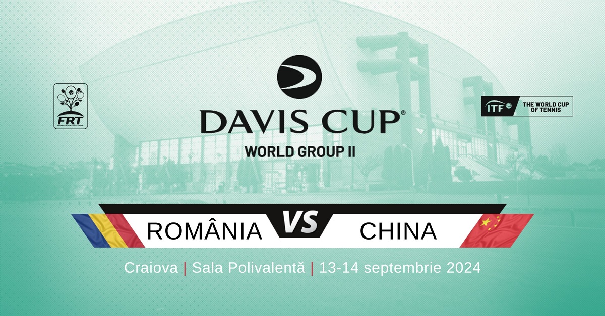 România are 2-0 la victorii împotriva Chinei în meciurile din Cupa Davis
